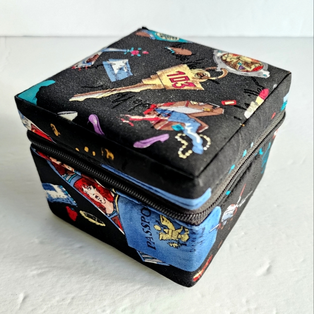 Nicole Miller Silk Watch Box